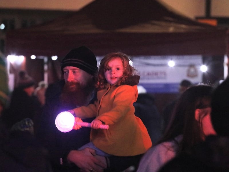 PICTURE SPECIAL: Kettering Christmas lights switch on event 2024