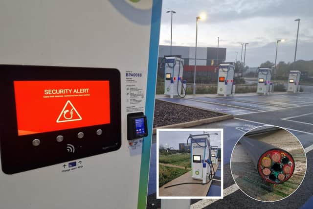 Cransley Park, Kettering bp Pulse charging hub/UGC