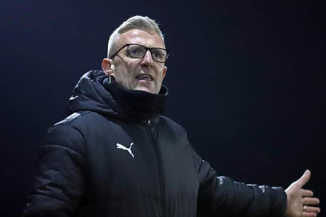 Kettering Town boss Richard Lavery is aiming high (Picture: Peter Short)