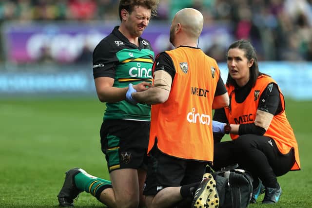 James Ramm was superb against Saracens but had to come off due to a shoulder injury