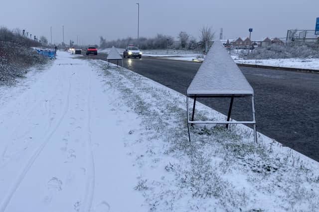 Snow could be on its way to Northamptonshire.
