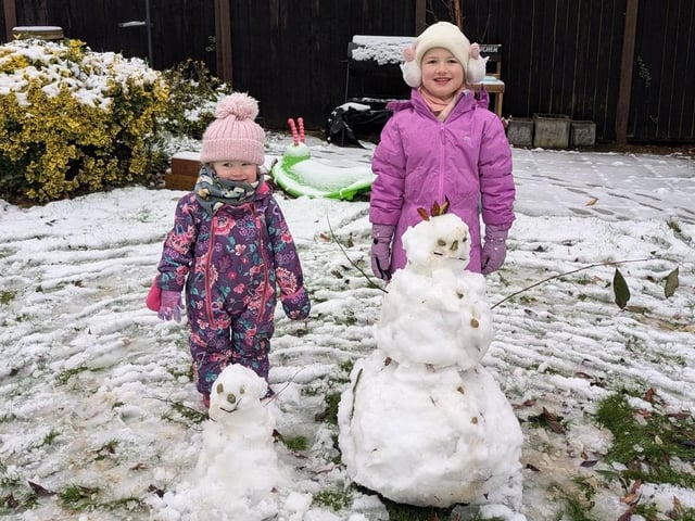 Two snowmen here from Kelly Rae