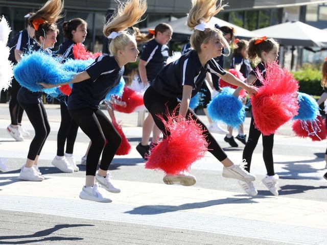 Corby Steel Spirit Cheerleaders