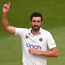 Ben Sanderson claimed his 500th wicket for Northamptonshire on the final day of the draw at Leicestershire