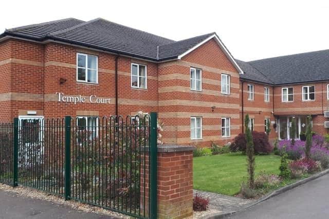 Temple Court care home in Kettering