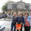 Rothwell Preservation Trust L-r Shirley Newman, Sue Johnson and Ann Palmer are fundraising to restore The Market House in Rothwell/IMG
