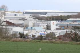 Weetabix factory in Burton Latimer Station Road