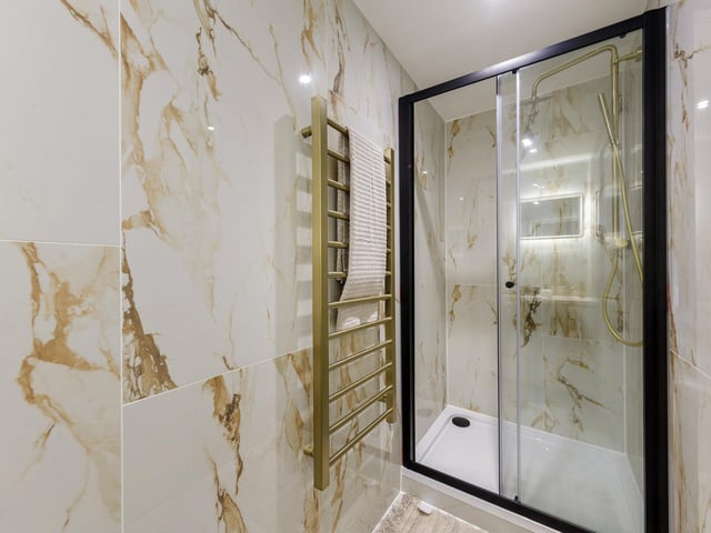 Inside one of the new luxury apartments in Rushden