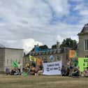 The Boughton Estate protest. Credit: XR Northampton
