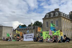 The Boughton Estate protest. Credit: XR Northampton