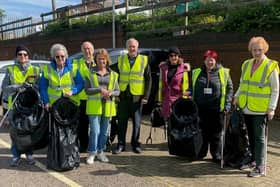 The litter pick is part of the town council's wider 'Don't Rubbish Rushden' campaign
