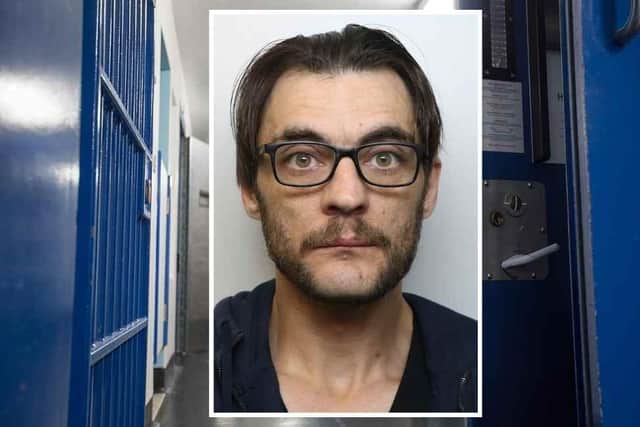 Arsonist Kevin Hughes, 40, from Wellingborough/Nottinghamshire Police