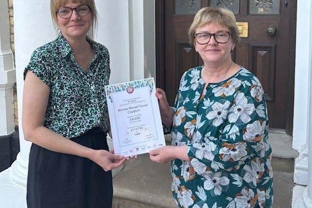 Clare de Banke, Managing Partner, and Jayne Owens, British Red Cross