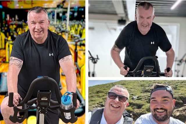 Former police officer Mike Jones is taking on a 15-hour 2-minute charity cycle challenge in memory of his colleague Jack Watts/Mike Jones