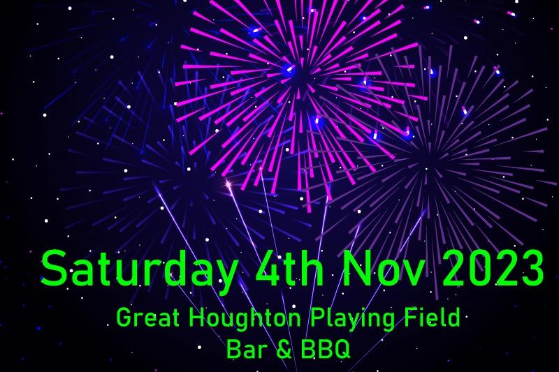 Held at Great Houghton Village Hall, the event will take place on Saturday November 4 from 6.30pm. Gates open at 5.30pm, the bonfire will be lit at 6.30pm and the firework display will take place from 7.30pm.
There will also be a bar and BBQ on the night. 
Follow the event 'Great Houghton Bonfire Night' on Facebook, created by Great Houghton Village Hall, for more information as it is released.