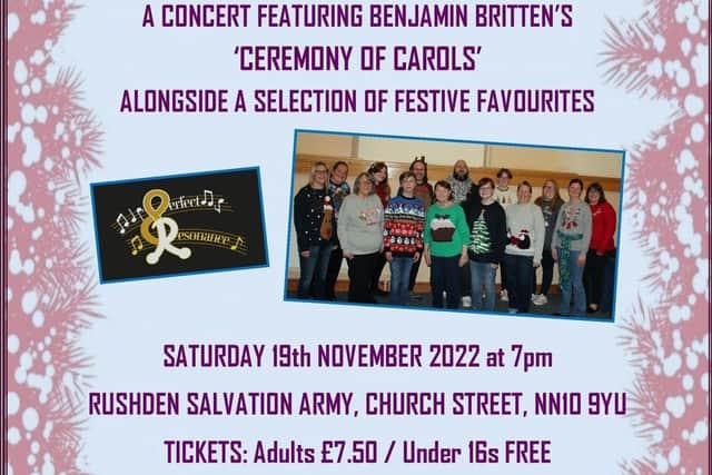 Rushden's Perfect Resonance Choir hosts an event at Salvation Army