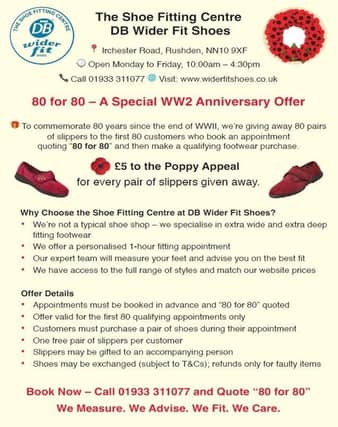 80 for 80 Special WW2 Anniversary Offer