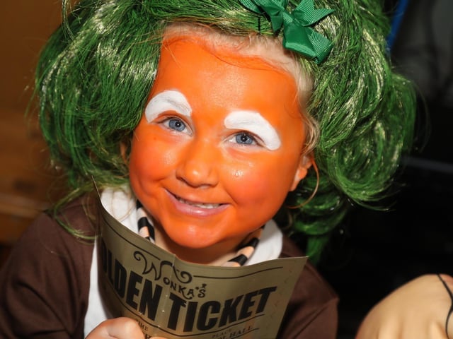 Golden ticket winners at Corby Kingswood Primary Academy:Corby children get Willy Wonka's golden tickets