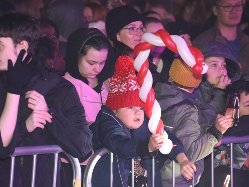 PICTURE SPECIAL: Kettering Christmas lights switch on event 2024