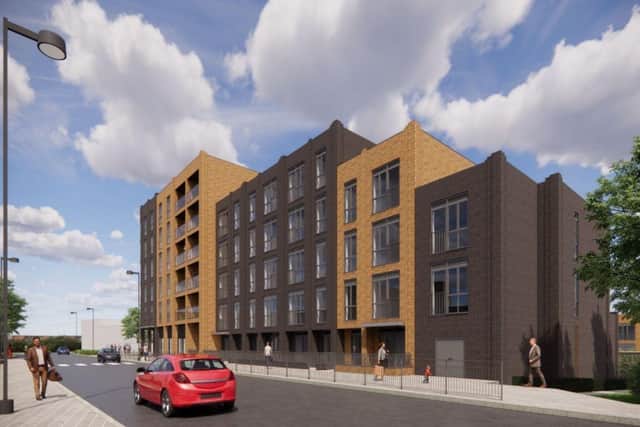 CGI illustration of what the six-storey apartment blocks could have looked like.
Credit: Glenrowan Homes