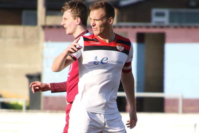 Brett Solkhon has signed for Harborough Town. Picture by Peter Short