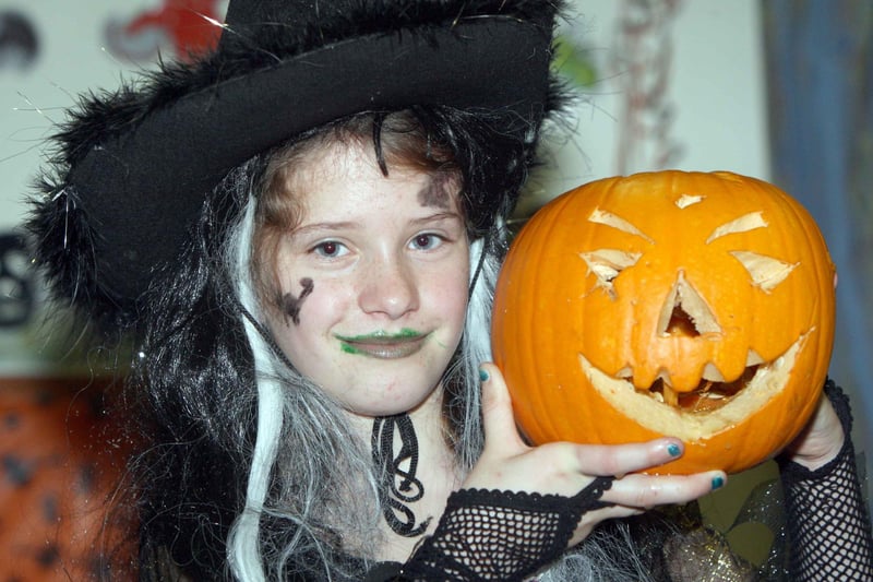 Sophie Payne, 10, pictured in 2011 at a Halloween party.