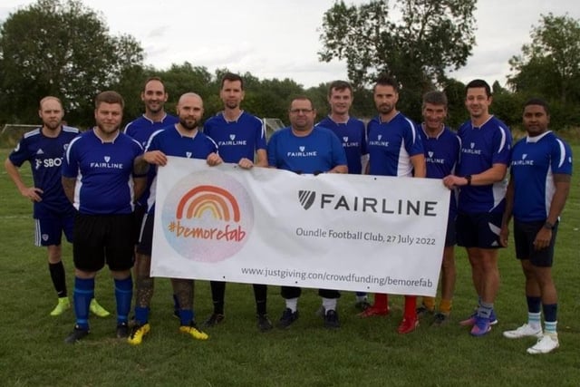 Teams managed to raise £1,200