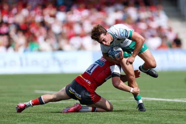 Henry Lumley is the youngest player to start a Premiership game for Saints (photo by Dan Istitene/Getty Images)