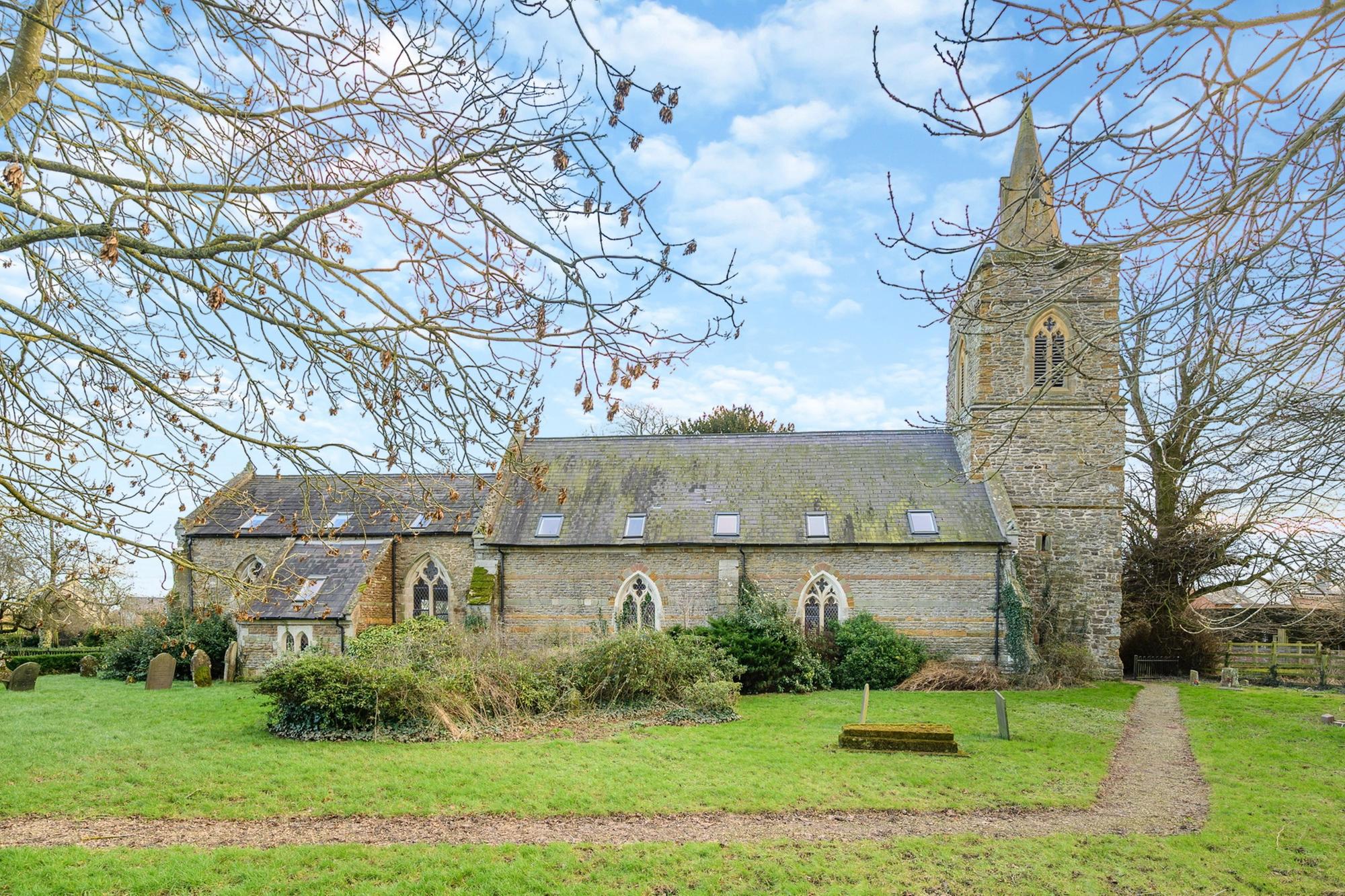 The Grade-II listed 12th century building was saved from the bulldozers after 35 years of disuse and several demolition threats since the 1950s. St Andrew's Church has since been converted into a luxury home.