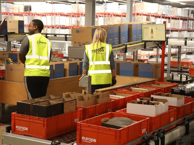 Corby boasts an £11m automation system, making it Europa Warehouse’s largest and most high-tech facility in the UK