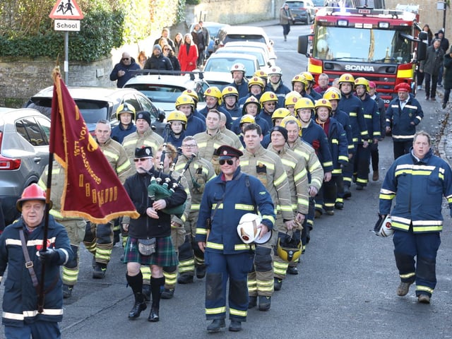 Geddington Volunteer Fire Brigade vs Northants Fire and Rescue firefighters at the annual Geddington Squirt