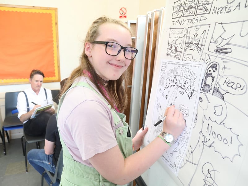 Kettering Festival of Literature 2023 - Kev Sutherland's Comic Art Masterclass