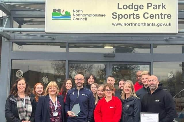 The team at Lodge Park Sports Centre