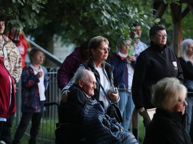 Thrapston D-Day beacon lighting:D-Day commemorations Thrapston