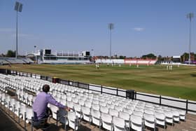 Northants skipper Will Young compared conditions at the County Ground on Tuesday to playing cricket in Dubai