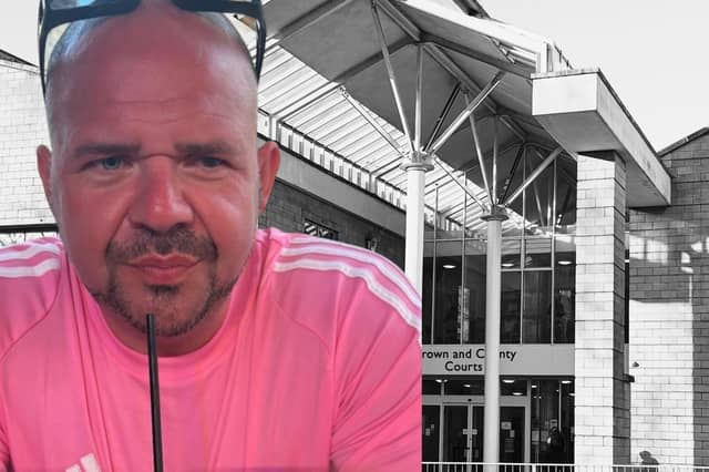 Steffan Massimo, of Desborough, has pleaded guilty to harassment. Image: NW / Facebook