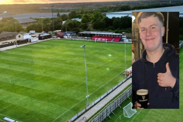 There will be a minute's applause at Kettering Town FC in memory of Louie Thorn, a lifelong Poppies fan/ KTFC/Thorn family