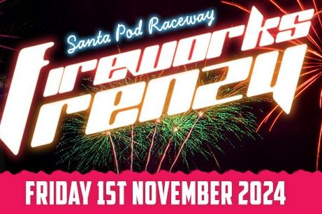 On Friday November 1, Santa Pod Raceway will host its annual event. The display will be computer fired and fully choreographed to a soundtrack designed especially for the event. Inflatables, go karts, fun fair rides, plus mini monster truck mania for the little ones, will also be available, as well as caterers, traders and a bar. Gates open at 5pm, with fireworks planned for 7.30pm. Tickets are per car, so a maximum of seven people. Early bird tickets (until October 18) are £48 and standard tickets are £53.