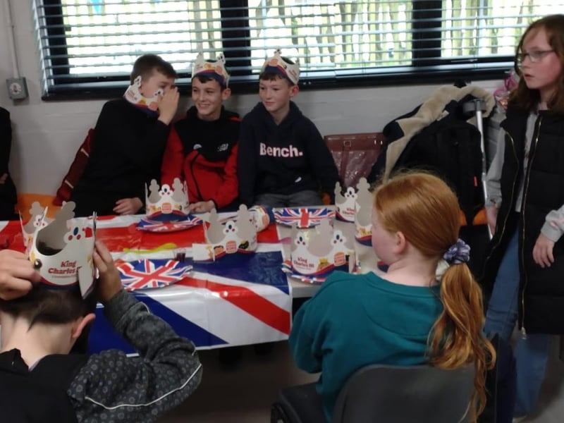 Hazel Leys Happening Youth Hub surprise Coronation party