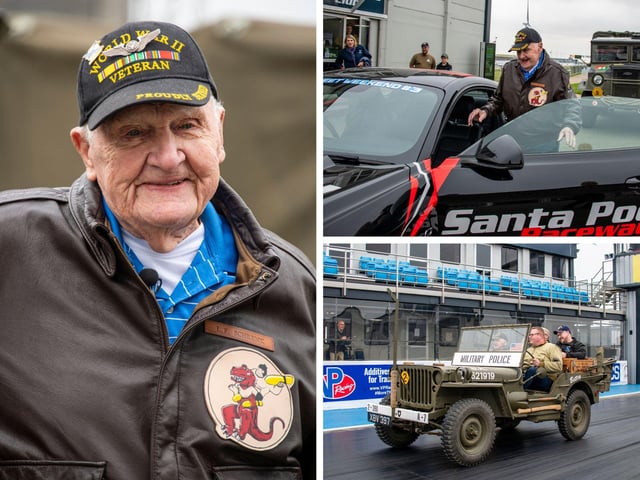 Lester Schrenk on his return to Podington last weekend