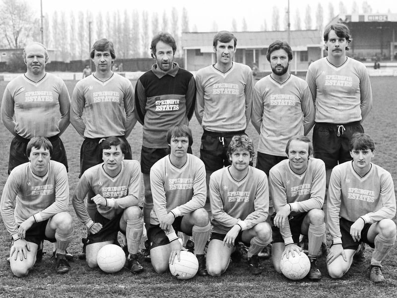 Angie Broughton and Denise Goodfellow think this team is Rothwell Corinthians - the goalie has been identified as Ian Broughton