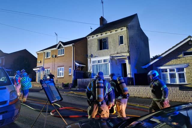 Fire at a home in St Michael's Road, Kettering /National World