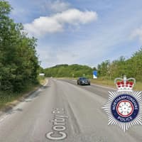 Driver seriously injured in crash near Corby
