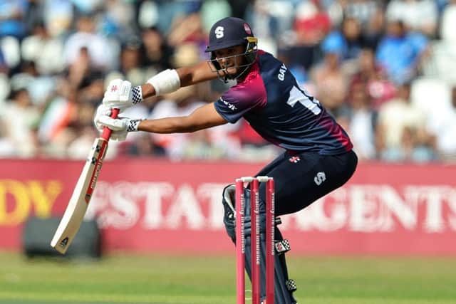 Emilio Gay top-scored for the Steelbacks at Durham