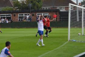 AFC Rushden & Diamonds striker Will Jones is facing a spell on the sidelines with a groin injury. Picture by Shaun Frankham