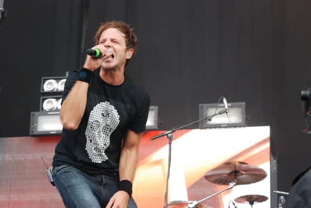 Pendulum on stage at the National Bowl in Milton Keynes in 2010. Photo by David Jackson.