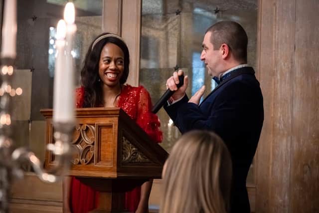 Lorraine and Lee Lewis thank the 2023 sponsors