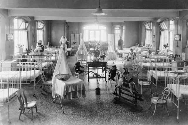 How the wards used to look at KGH