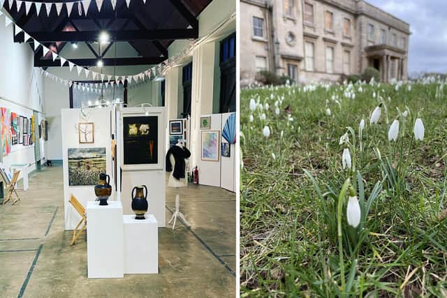 Lamport Exhibition and Snowdrop/NROS