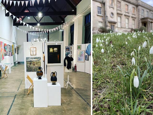 Lamport Exhibition and Snowdrop/NROS